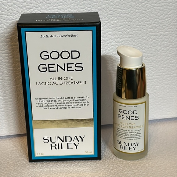 🆕 SUNDAY RILEY - Good Genes All-in-One Lactic Acid Treatment 1 fl oz NIB - Picture 3 of 8